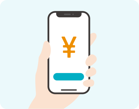 スマホ決済で完全キャッシュレス